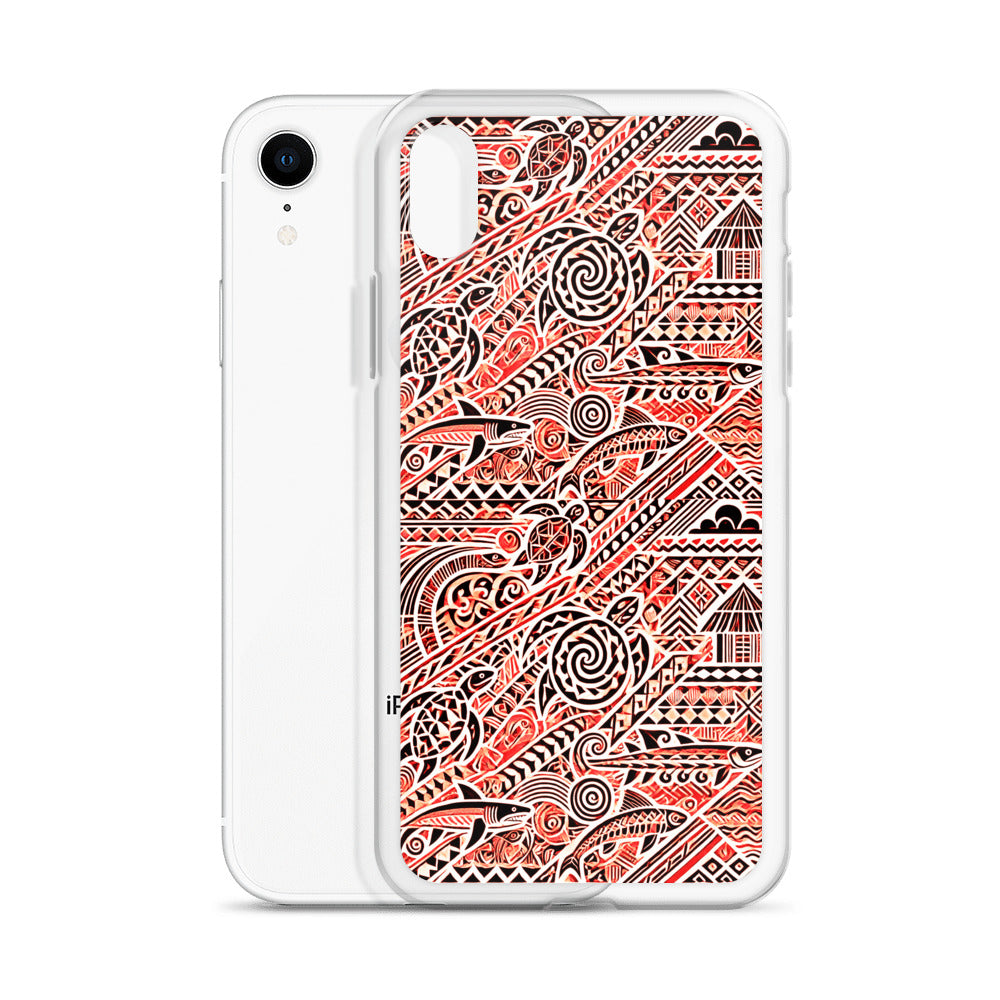 Indigital Passion Fruit Clear Case for iPhone®