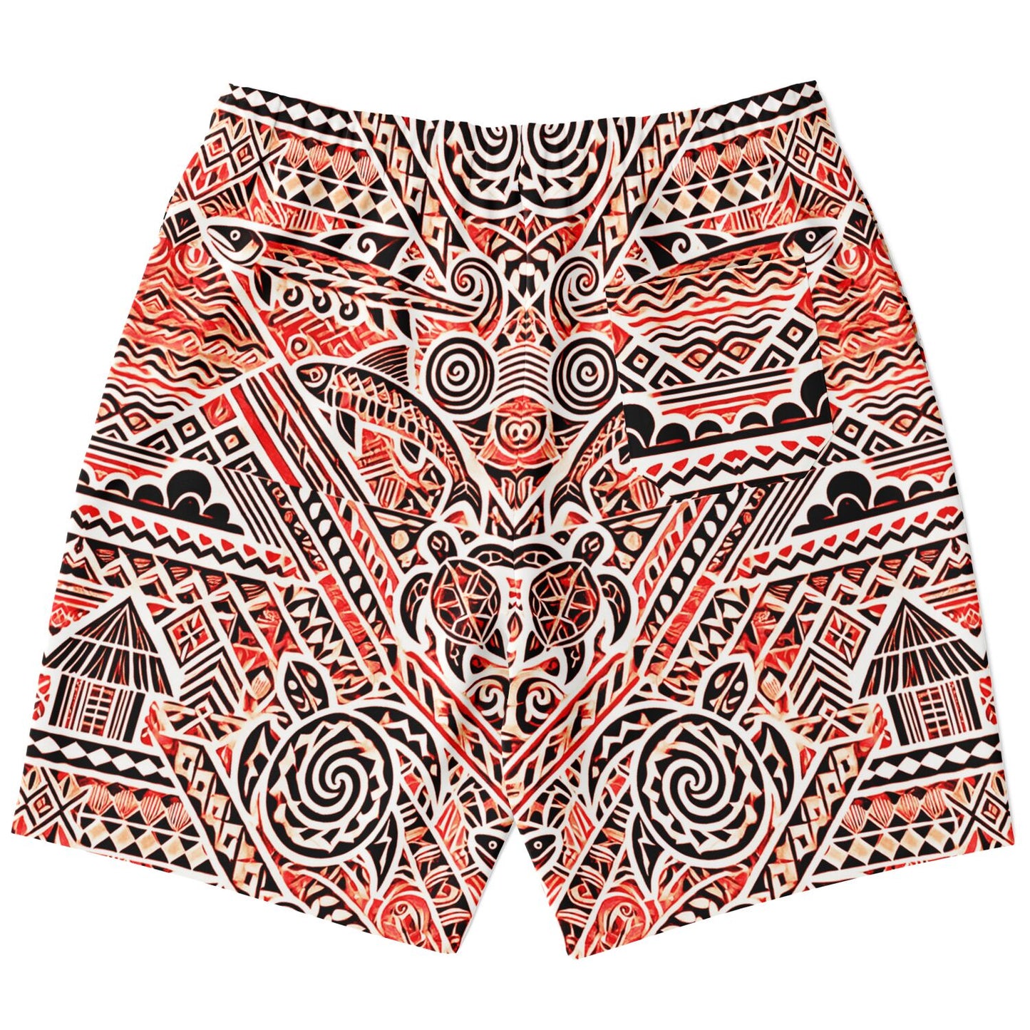 Tribal Long Shorts - Indigital Pink Salmon