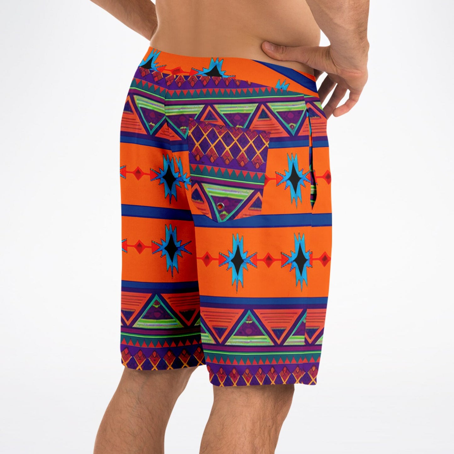 Tribal Surfer Board Shorts - Ewa Beach