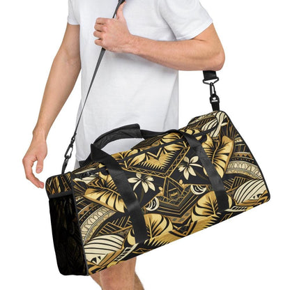 Tribal Duffle Bag - Poly-Tattoo, Gold