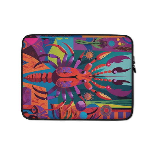 Purple Lobster, Laptop Sleeve