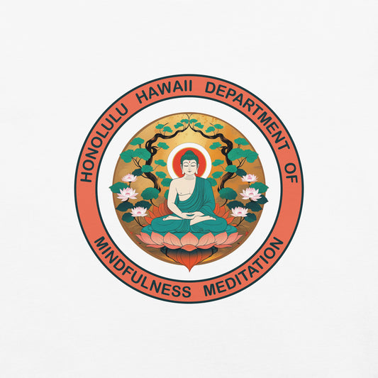 Dept. Mindful Meditation - Heavyweight T-shirt